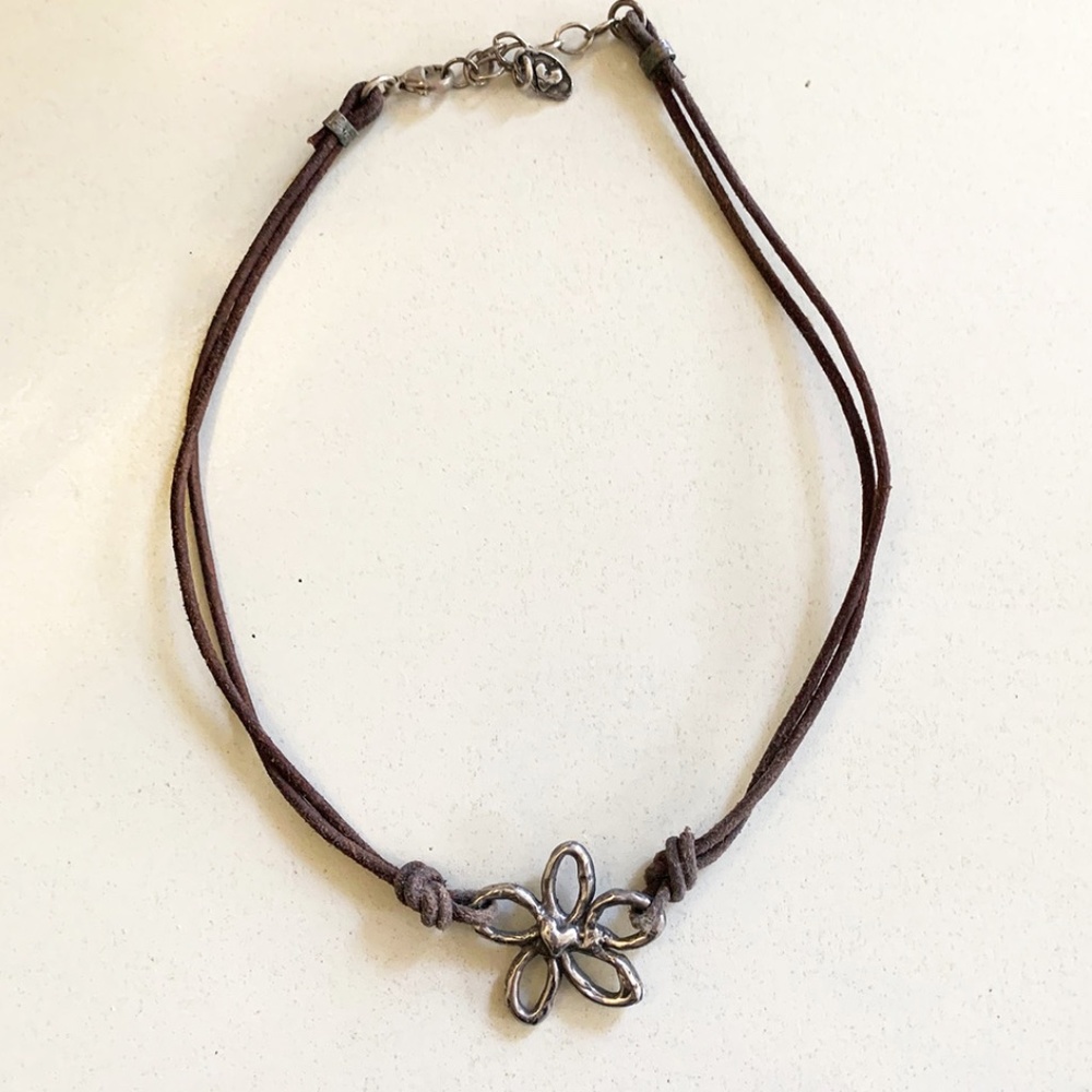 Island Cowgirl blossom necklace